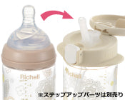 リッチェルおでかけミルクボトルステップアップパーツ