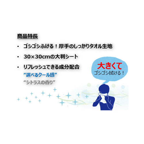 エリエール for MEN ドデカシート 商品特徴