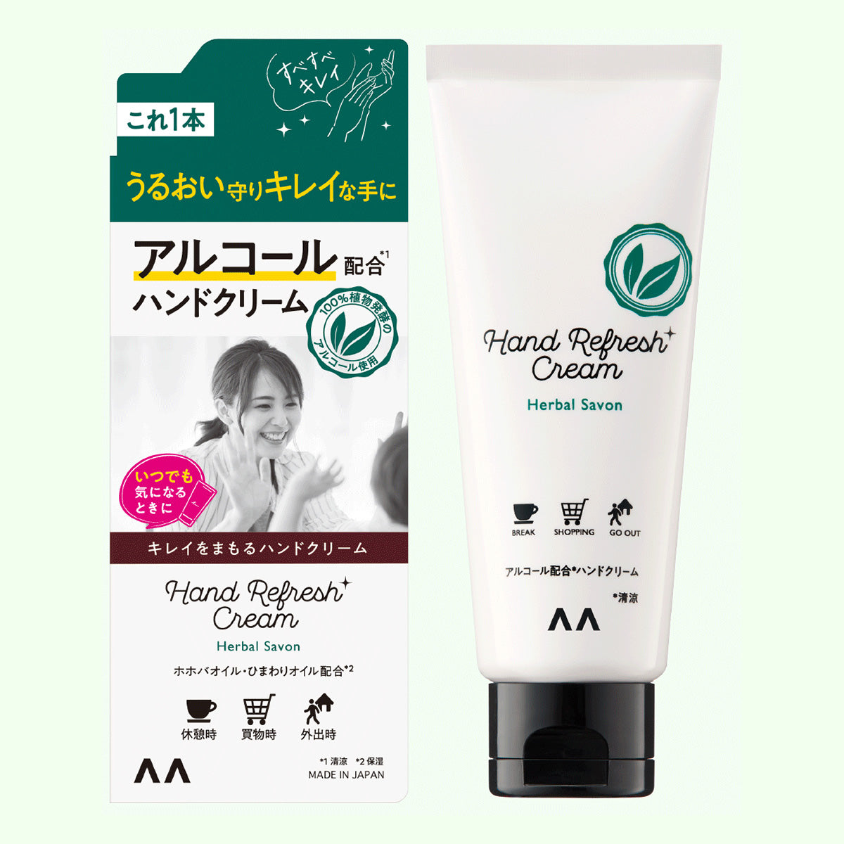 キレイをまもるハンドクリーム パッケージ