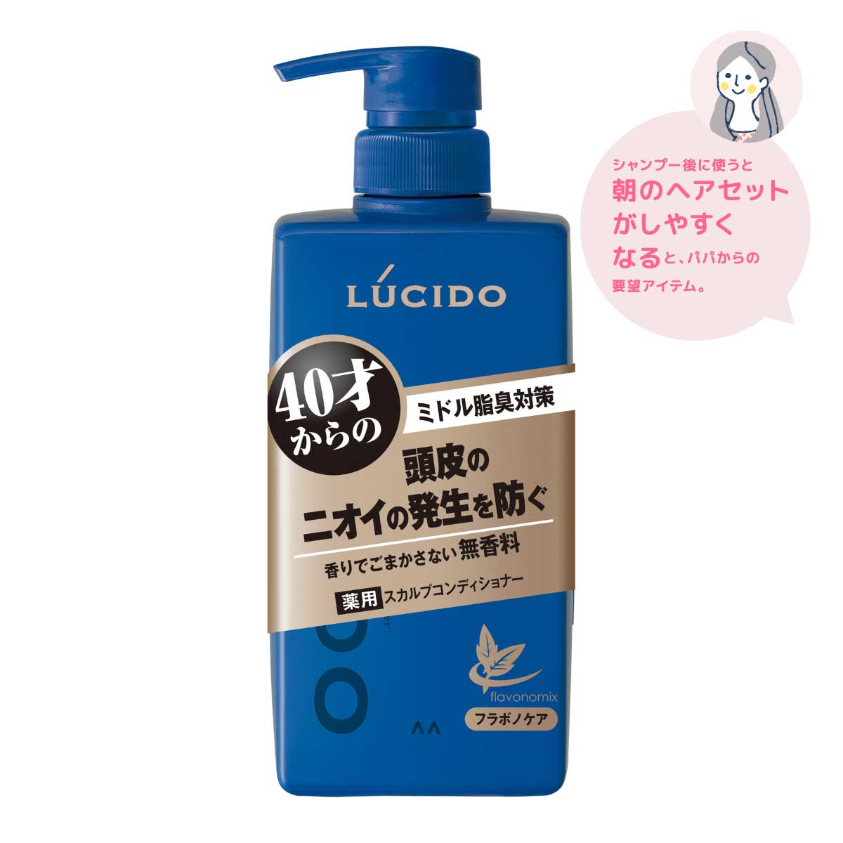 ルシード薬用ヘア&スカルプコンディショナー本体450g コメント付き