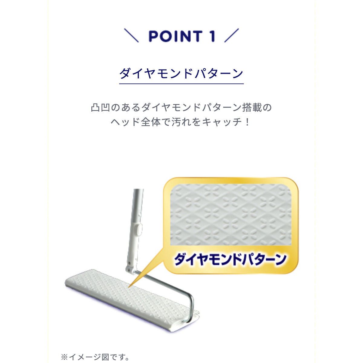 POINT1 ダイヤモンドパターン