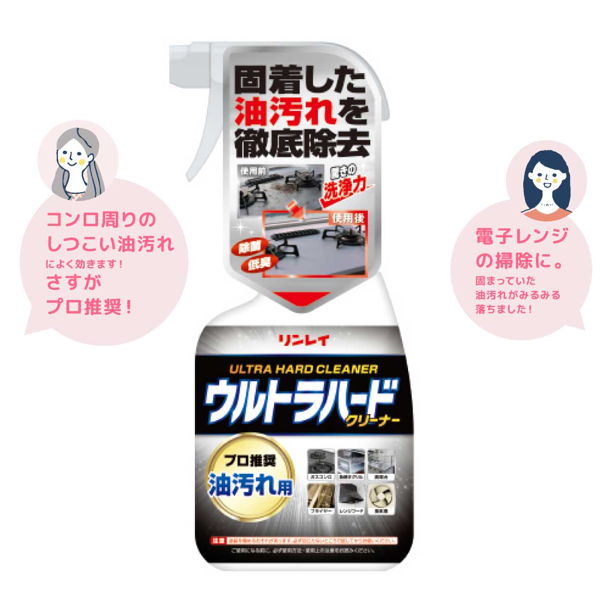 ウルトラハードクリーナー 油汚れ用 コメント付き