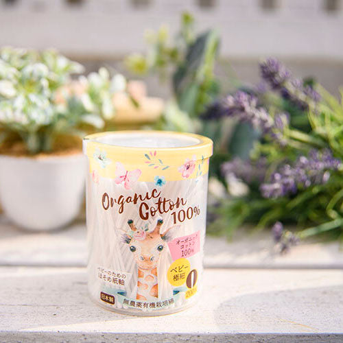 オーガニックベビー綿棒 極細200本 イメージ