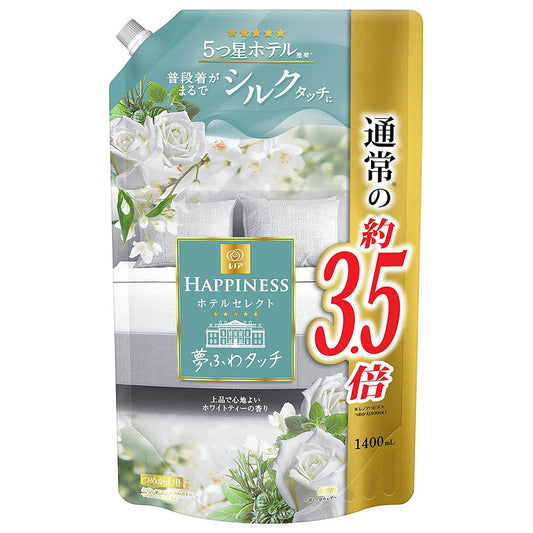 レノア ハピネス 夢ふわタッチホワイトティーの香り 詰替1400ml