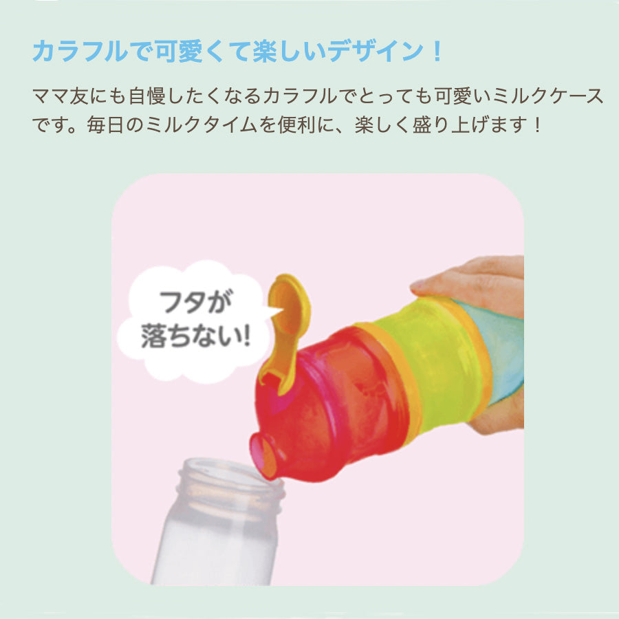 アンパンマン 2WAY 粉ミルクケース 95ml×2個 130ml×1個 – happy-mama